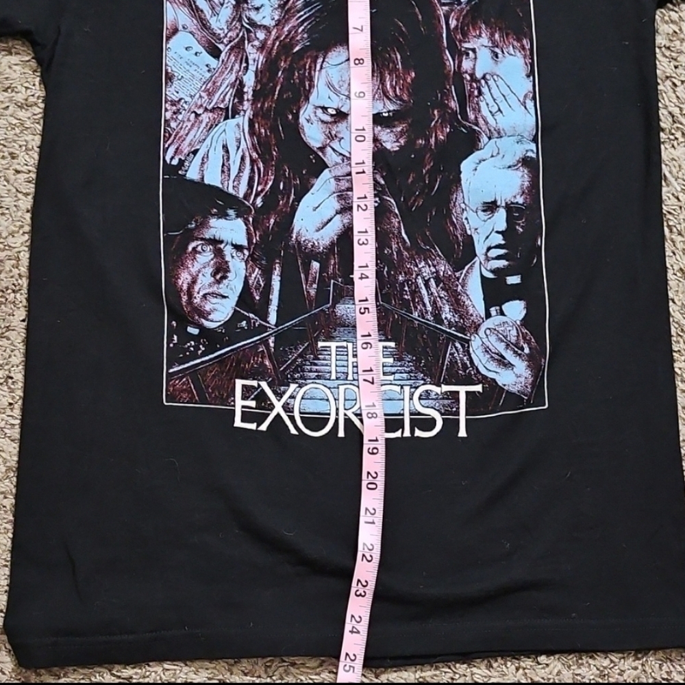 The Exorcist Movie Collage Graphic Black Short-sleeved Tee - Picture 6 of 8